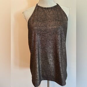 Fabletics Ciara Tank Dip It Low T strap back, Moisture Wicking, Stretch Medium